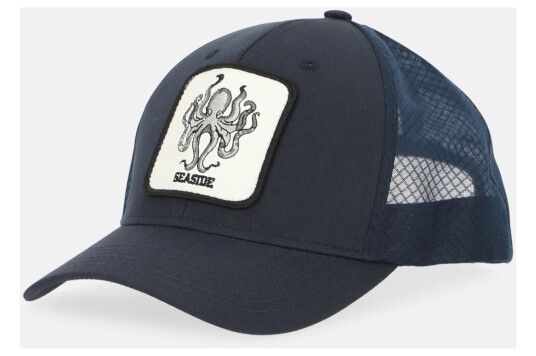 Seaside Trucker Cap Dk. Navy Octopus Onesize Treningstilbehør Seaside Trucker Cap Dk. Navy Octopus Onesize Treningstilbehør