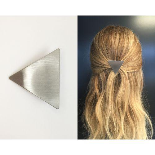 OnFleek, Metal Triangle Hårspenne Silver