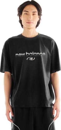 New Balance Trackside T Shirt Black S