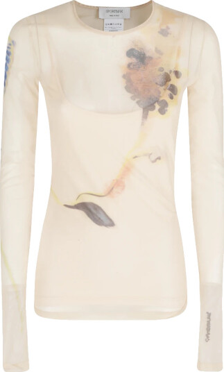 Sportmax Dame Topper Beige S,