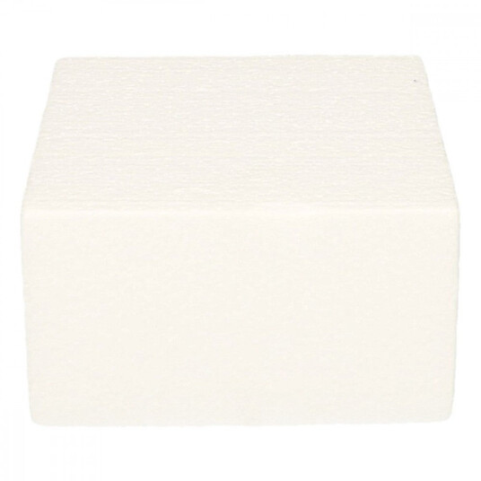 Kake Dummy Firkant 7cm Høy, 10x10cm | Slikkepott.No