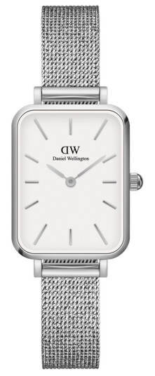 Daniel Wellington DW Klokke Quadro Pressed Sterling 20x26mm Sølv