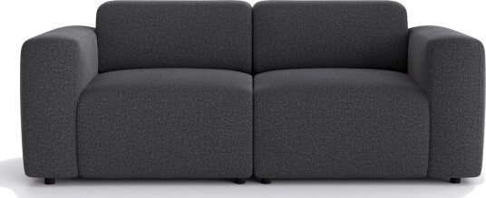 Torvasen 2 seters sofa i stoff Svart