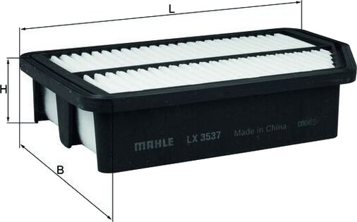 Luftfilter MAHLE ORIGINAL LX 3537
