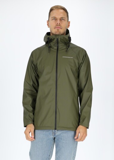 Swedemount Koster Jacket Dk Olive Xs Regnjakker Swedemount Koster Jacket Dk Olive Xs Regnjakker