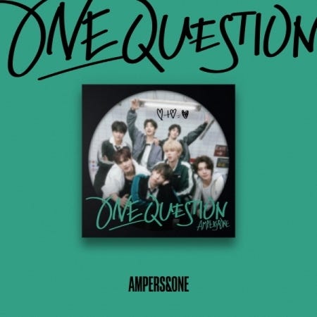 AMPERS&ONE  One Question  Postcard Version  incl. Postcard Set, Folded Lyrics Paper, Sticker, Black & White Photo, Wish List + Selfie Photocards  CD