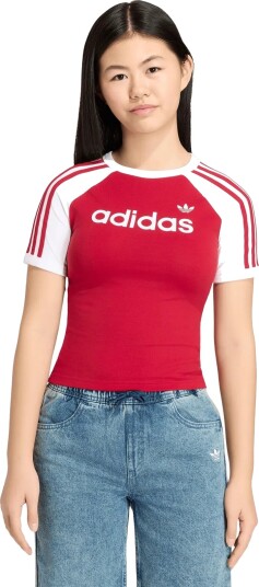 Adidas Originals 3S Sl Tee Red 128