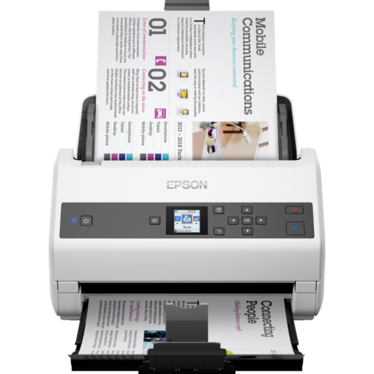 Epson WorkForce DS-970 Høyhastighets Dokumentskanner A4 med Dupleks og USB 3.0