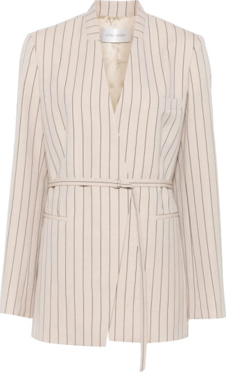 Christian Wijnants Dame Jakker Beige L, Christian Wijnants Dame Jakker Beige L,