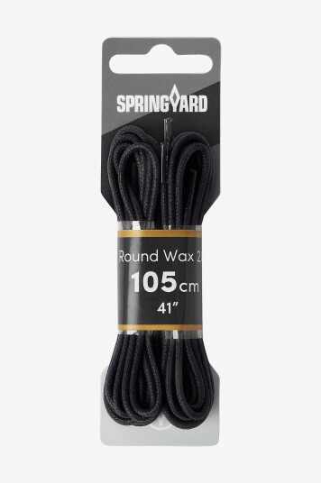 Springyard   Skolisser Round Wax 2.0   Svart