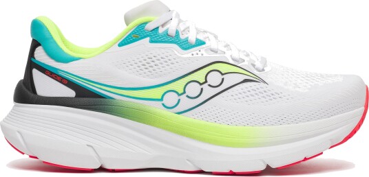 Saucony Men"s Guide 19 White/citron 40.5 Saucony Men"s Guide 19 White/citron 40.5