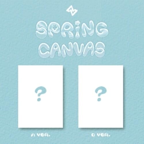 Sevenus  Spring Canvas  Random Cover  incl. 88pg Photobook, 2 Photocards, Postcard, 4Cut Photo, Bookmark, Sticker, Poster + Coloring Card  CD