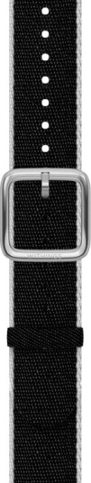 Withings Recycled Woven PET Wristband 18mm Slate Grey & Silver