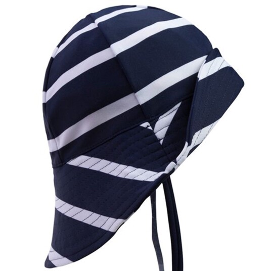 Petit Crape Blue/White Frey Solhat 2-8 år Petit Crape Blue/White Frey Solhat 2-8 år