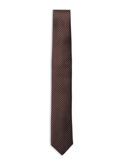 Amanda Christensen Slim Tie - Brown - ONE SIZE