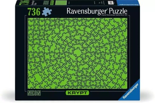 Ravensburger Krypt Neon Green Puslespill 736 brikker