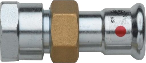 5 stk 22 x 3/4" TURBO stål unionsmuffe/pipenøkkel