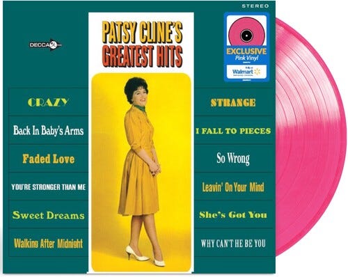Patsy Cline 12 Greatest Hits LP/Vinyl Patsy Cline 12 Greatest Hits LP/Vinyl