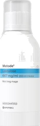 Metode laktulose 667mg/ml mikstur 200 ml