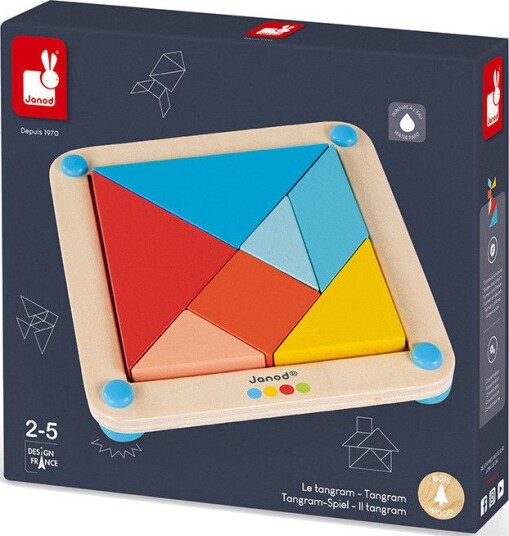 Janod Essentiel Tangram Kortspill 2+ År