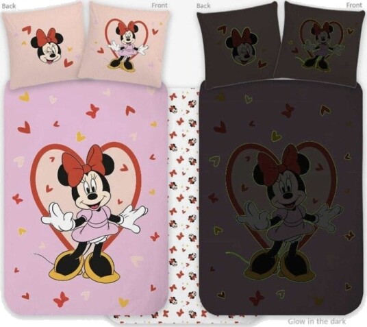 BrandMac Sengetøy – Juniorstørrelse 100 x 140 cm – Minnie 1932 Glow 1029353 BrandMac Sengetøy – Juniorstørrelse 100 x 140 cm – Minnie 1932 Glow 1029353