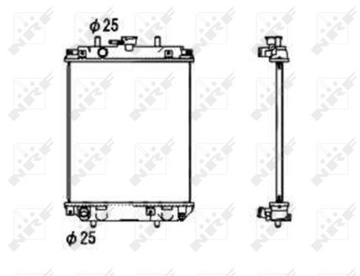 Radiator NRF 53674