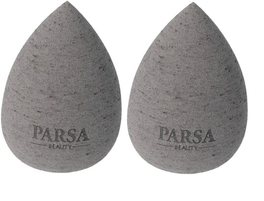 Parsa Beauty Make-Up Egg Coconut Grey x 2 Parsa Beauty Make-Up Egg Coconut Grey x 2