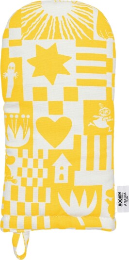Moomin Arabia Mummi grytevott Fest 15x34 cm Gul Moomin Arabia Mummi grytevott Fest 15x34 cm Gul