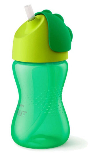 Drikkeflaske med sugerør Avent 300 ml Grønn 12 mnd+