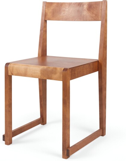 Frama - Chair 01 Warm Brown Spisestoler Tre