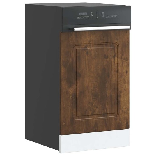  Oppvaskmaskin panel Kalmar røkt eik 45x1,5x67 cm konstruert tre 8721158419989