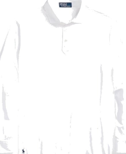 Ralph Lauren Classic Fit Lisle Polo Shirt - White M