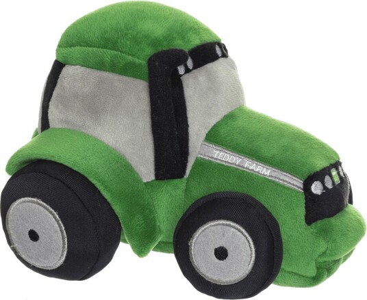 Teddykompaniet Teddy Farm Kosedyr Traktor 18 cm Teddykompaniet Teddy Farm Kosedyr Traktor 18 cm