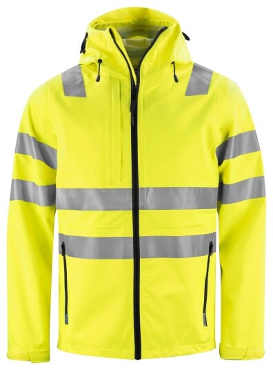 ProJob 6450 Regnjakke En Iso 20471 Kl 3/2 Yellow/Black S