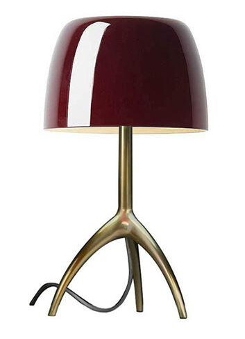 Foscarini Lumiere Bordlampe Piccola Kirsebær Champagne med Dimmer Foscarini Lumiere Bordlampe Piccola Kirsebær Champagne med Dimmer