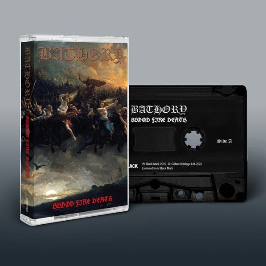 Bathory Blood Fire Death Kassett Bathory Blood Fire Death Kassett