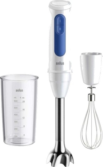 Braun MultiQuick 3 Stavmikser 900W Hvit med PowerBell VPlus Braun MultiQuick 3 Stavmikser 900W Hvit med PowerBell VPlus