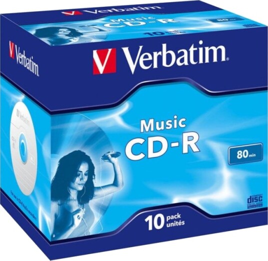 Verbatim CD-R Audio/Music 10-pk. Verbatim CD-R Audio/Music 10-pk.
