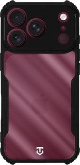 iPhone 17 Pro/18 Pro Tactical Quantum Stealth-deksel med forsterkede hjørner - klar / svart