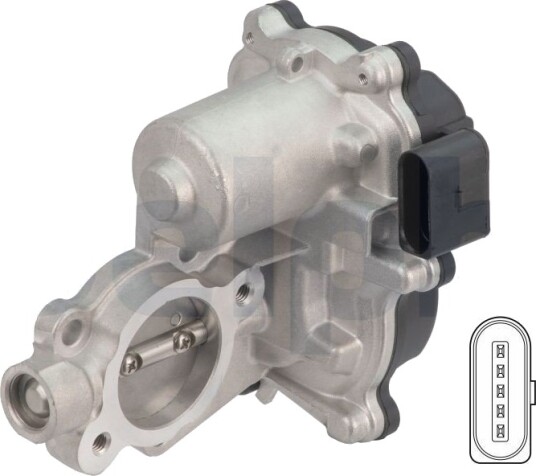 DELPHI EG10630-12B1 EGR-ventil