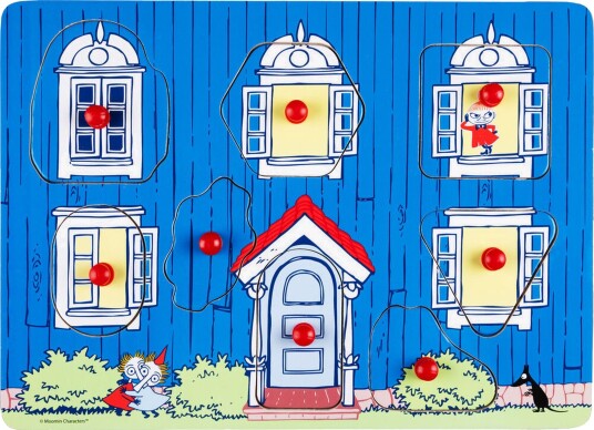 Mummi Knottepuslespill Mummihuset 8 Brikker