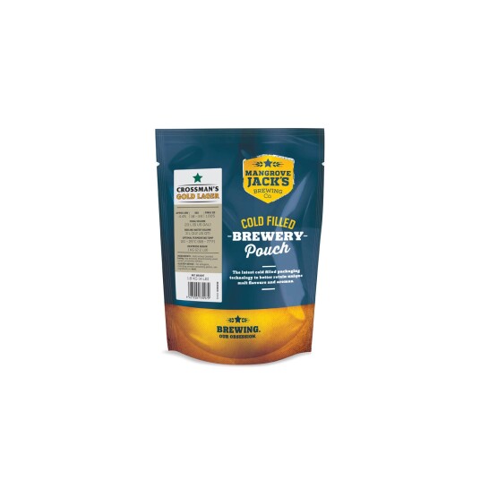 Mangrove JackS Crossman"s Gold Lager ekstraktsett Mangrove Jack"s Traditional Series