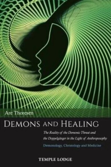 Demons And Healing Av Are Thoresen