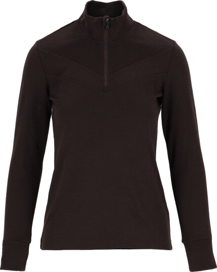 Twentyfour Aurora Oda Ull Half Zip Brun 36