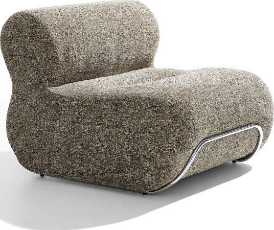 Jotex Lenestol Polyester/Polyeterskum/Jern/MDF Grå konfetti Archie 1866429050 Jotex Lenestol Polyester/Polyeterskum/Jern/MDF Grå konfetti Archie 1866429050