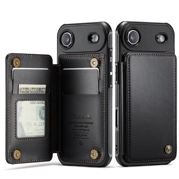 Caseme iPhone Air C22 etui RFID kortlommebok   Svart