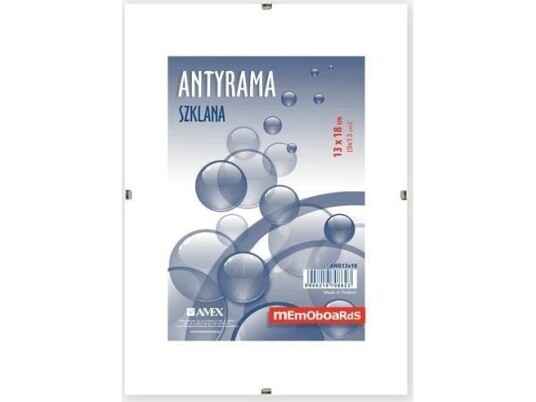 Memoboards Antyramme i glass 21x29,7 cm A4