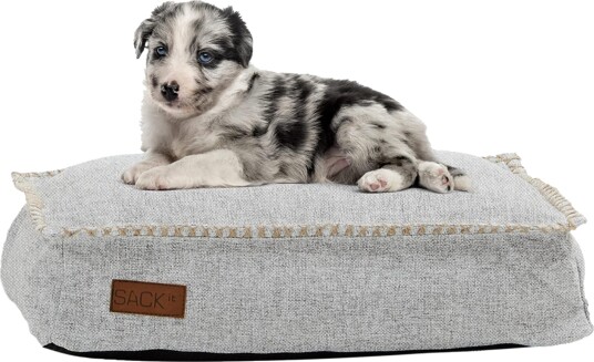 Sackit Hundeseng S 59 × 40 × 15 cm Sand Melange