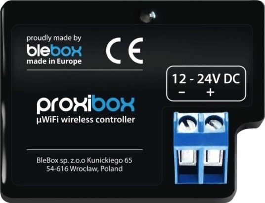 Blebox Blebox Proxibox Action Trigger Kontroller Blebox Blebox Proxibox Action Trigger Kontroller