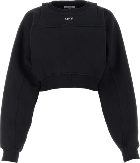 Off White Dame Gensere & Hettegensere Svart S,